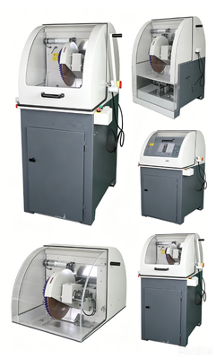 HC-350A ماشین برش متالوگرافی عمودی بزرگ چرخ آسیاب آزمایشگاهی ماشین برش نمونه غیر فلزی فلزی