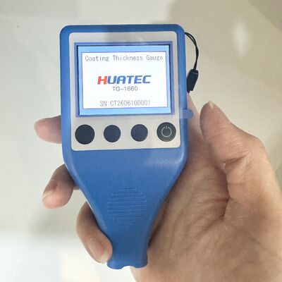 TG-1660 اندازه گیری ضخامت پوشش دیجیتالی قابل حمل F&N Probe دو نقطه کالیبراسیون الکتروپلاستی اسپری فیلم ابزار اندازه گیری ضخامت