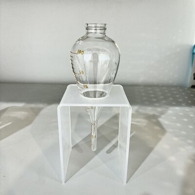 بطری سانتریفیوژ شکل انگور کالیبر شده با آشکارساز غلظت ذرات مغناطیسی معلق ASME BPVC Standard MPI Test Tube