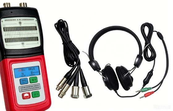HG-120 Electronic Mechanic Stethoscope 10Hz-10KHz Vibration Noise Analyzer Bearing Gear Engine Fault Detector With Magnetic Base Probe