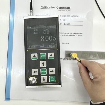 TG-5700 مقیاس ضخامت سنج اولتراسونیک با دامنه اندازه گیری بزرگ و دقت بالا