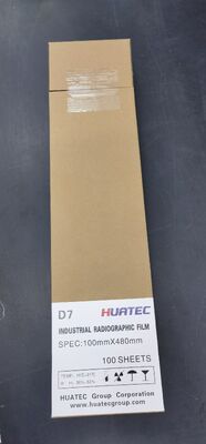فیلم رادیوگرافی صنعتی HUATEC D7 100mmX480mm 100 ورق در هر کیسه