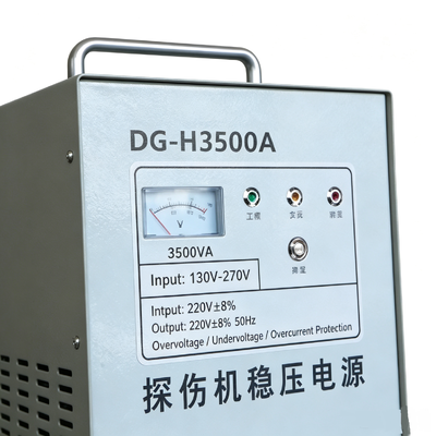 تنظیم کننده ولتاژ تثبیت کننده DG-H3500A AC 220V ترانسفورماتور توروییدی با تلفات کم برای آشکارساز عیب NDT