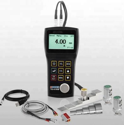 از طریق حالت پوشش 2.5-18.0 میلی متر (سروب PT-08 و PT-12 سنج ضخامت فوق صوتی Echo-Echo TG-4100