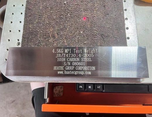 لوازم جانبی دستگاه عیب‌یاب مغناطیسی NDT بلوک وزنه مرده N1