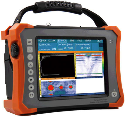 ردیاب عیوب التراسونیک آرایه فازی 64 Ch Hpa-500 Array Phased Flaw Detector